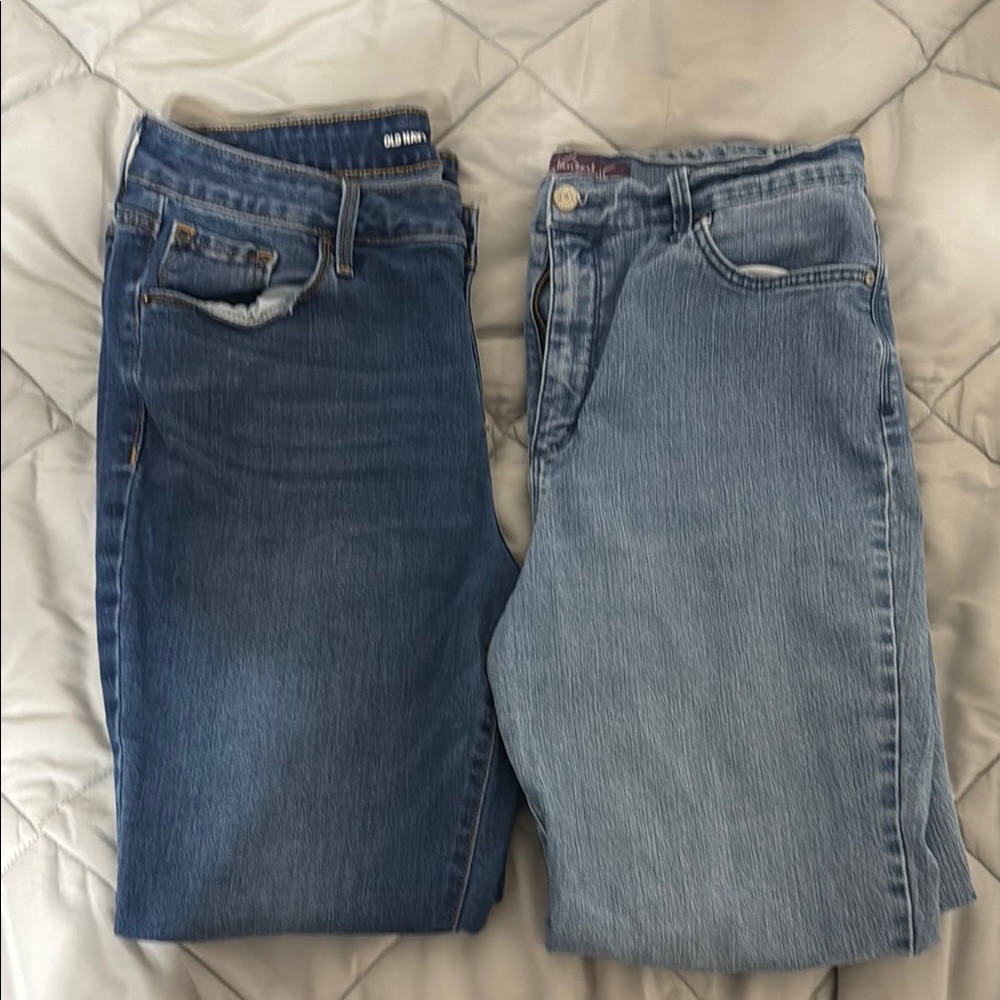 2 pairs of size 12 jeans